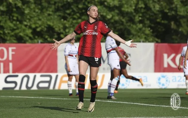 Kosovare Asllani and AC Milan Women Engage in Positive Renewal Discussions