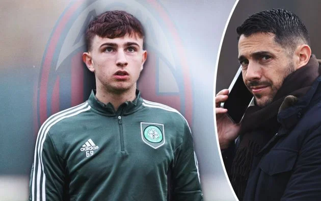 AC Milan Pursues Celtic's Rocco Vata Ahead of Potential Summer Transfer
