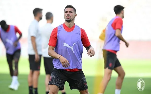 Rade Krunic of AC Milan